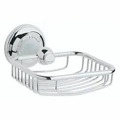 Heritage Bathrooms Heritage - Clifton Soap Basket - Chrome - ACC14