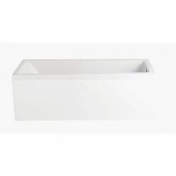 Heritage Bathrooms Heritage White Reinforced Front Bath Panel