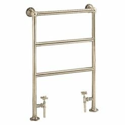Heritage Bathrooms Heritage - Portland Heated Towel Rail - Vintage Gold - AHA76