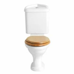 Heritage Bathrooms Heritage - Dorchester Close Coupled Corner WC & Cistern