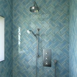 Heritage Bathrooms Shop 21 Heritage Bathrooms Heritage - Dawlish Concealed Valve With 6" Fixed Head & Adjustable Riser - Chrome - SDCDUAL03