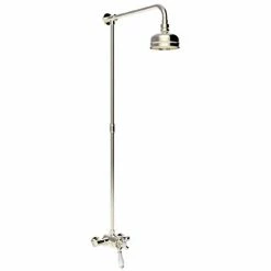 Heritage Bathrooms Heritage - Ryde Dual Control Mini Valve With Fixed Kit - Vintage Gold
