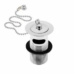 Heritage Bathrooms Heritage - Slotted Basin Waste - Chrome - THC10