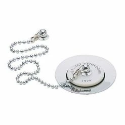 Heritage Bathrooms Heritage - Ornate Basin Waste With Porcelain Plug - Chrome - THC10P